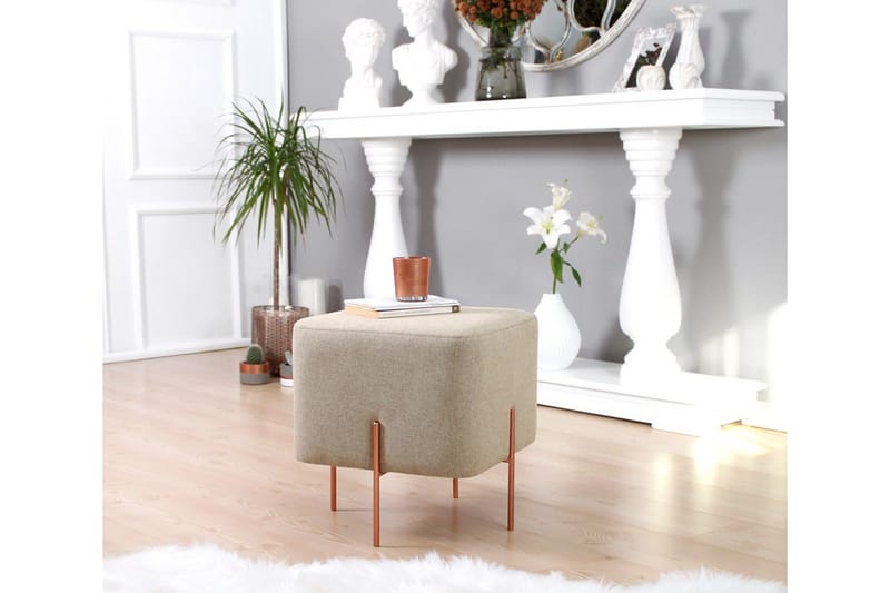 Istuinrahi Armidale 40 cm - Ruskea - Huonekalut - Tuoli & nojatuoli - Jakkara & jalkarahi - Säkkirahi