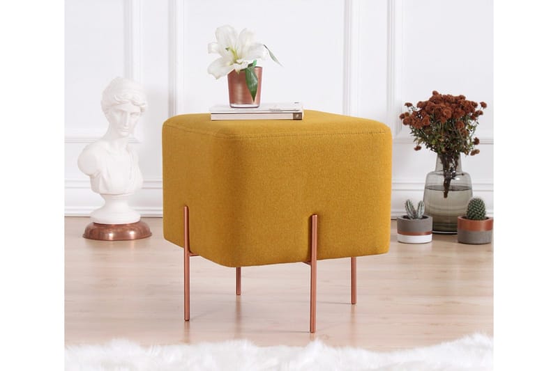 Istuinrahi Armidale 40 cm, Sinappikeltainen