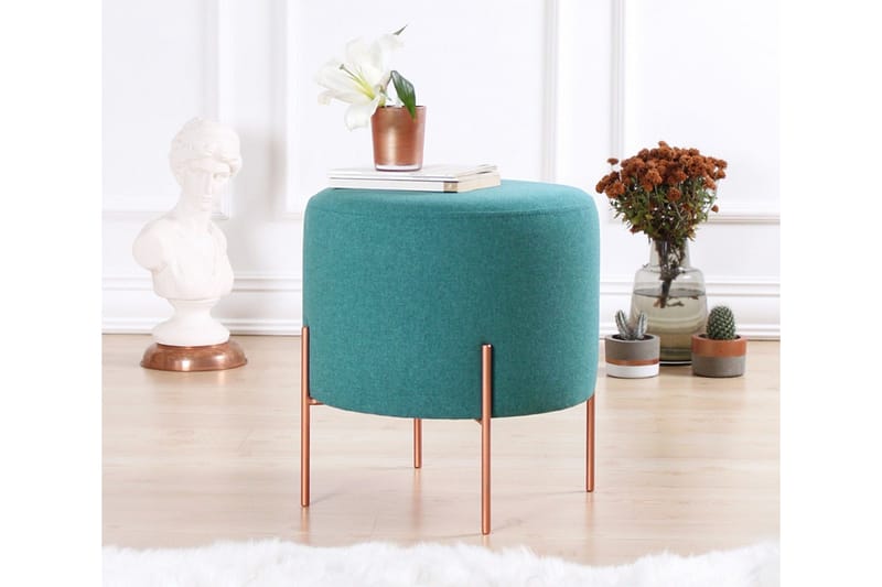 Istuinrahi Armidale 40 cm - Turkoosi - Huonekalut - Tuoli & nojatuoli - Jakkara & jalkarahi - Säkkirahi