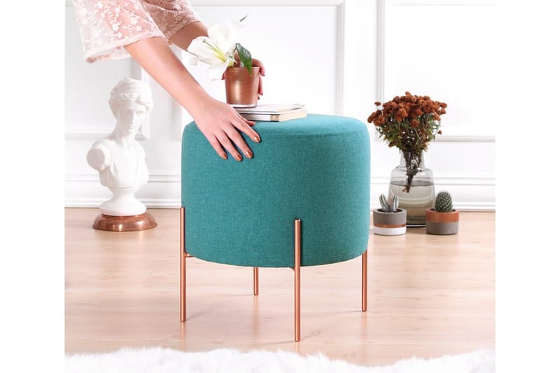 Istuinrahi Armidale 40 cm - Turkoosi - Huonekalut - Tuoli & nojatuoli - Jakkara & jalkarahi - Säkkirahi