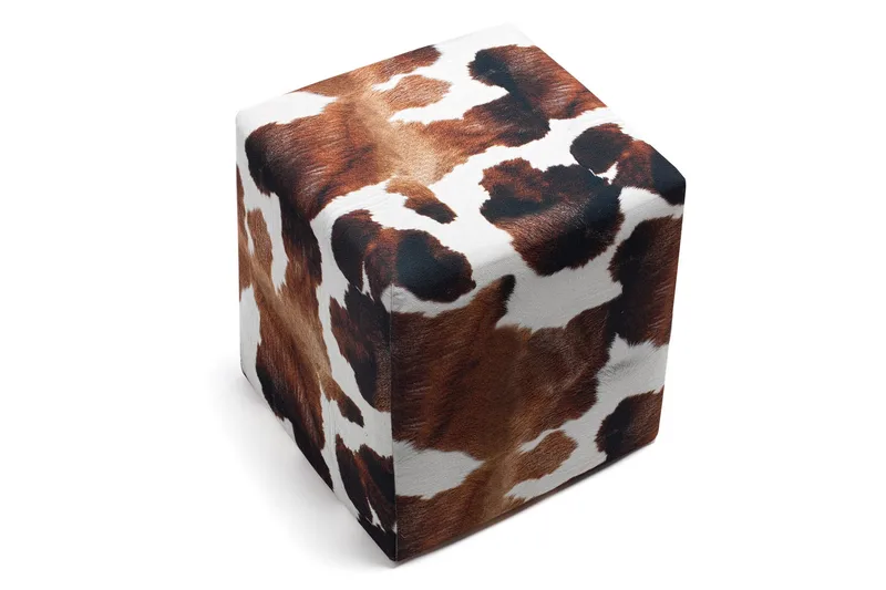 Istuinrahi Belgrade - Ruskea/Valkoinen - Huonekalut - Tuoli & nojatuoli - Jakkara & jalkarahi - Säkkirahi