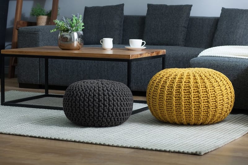 Istuinrahi Conrad 40 cm - Harmaa - Huonekalut - Tuoli & nojatuoli - Jakkara & jalkarahi - Säkkirahi