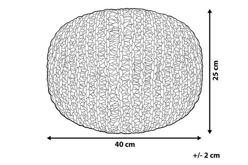 Istuinrahi Conrad 40 cm - Harmaa - Huonekalut - Tuoli & nojatuoli - Jakkara & jalkarahi - Säkkirahi