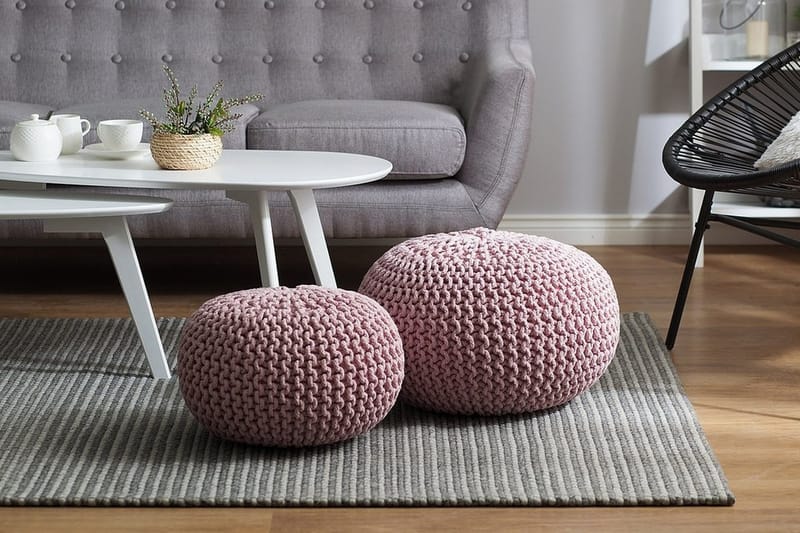 Istuinrahi Conrad 40 cm - Vaaleanpunainen - Huonekalut - Tuoli & nojatuoli - Jakkara & jalkarahi - Säkkirahi