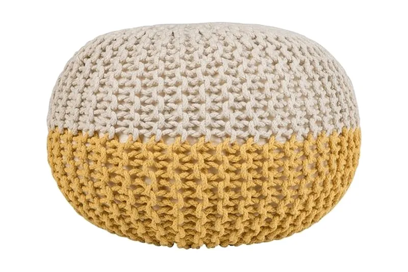 Istuinrahi Conrad 50 cm - Keltainen - Huonekalut - Tuoli & nojatuoli - Jakkara & jalkarahi - Säkkirahi