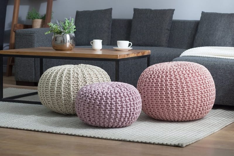 Istuinrahi Conrad II 50 cm - Beige - Huonekalut - Tuoli & nojatuoli - Jakkara & jalkarahi - Säkkirahi