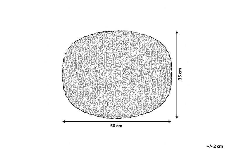 Istuinrahi Conrad II 50 cm - Keltainen - Huonekalut - Tuoli & nojatuoli - Jakkara & jalkarahi - Säkkirahi