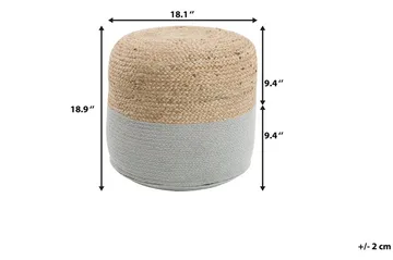 Istuinrahi Dalama 46 cm - Beige - Huonekalut - Tuoli & nojatuoli - Jakkara & jalkarahi - Säkkirahi