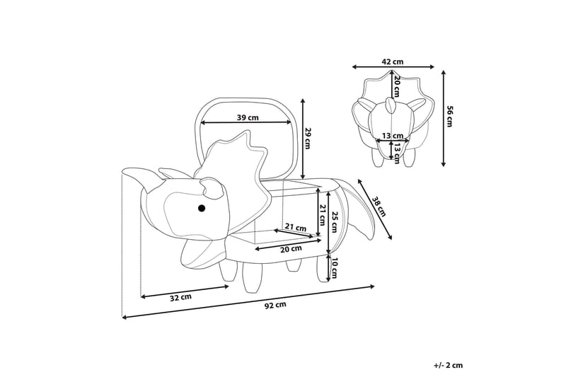 Istuinrahi Dapvaala säilytyksellä - Vihreä - Huonekalut - Tuoli & nojatuoli - Jakkara & jalkarahi - Säkkirahi