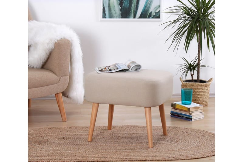 Istuinrahi Eastchester 50 cm - Beige - Huonekalut - Tuoli & nojatuoli - Jakkara & jalkarahi - Säkkirahi