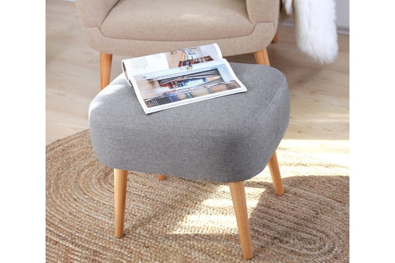 Istuinrahi Eastchester 50 cm - Harmaa - Huonekalut - Tuoli & nojatuoli - Jakkara & jalkarahi - Säkkirahi