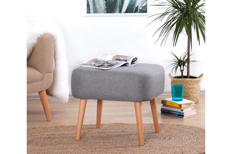 Istuinrahi Eastchester 50 cm - Harmaa - Huonekalut - Tuoli & nojatuoli - Jakkara & jalkarahi - Säkkirahi