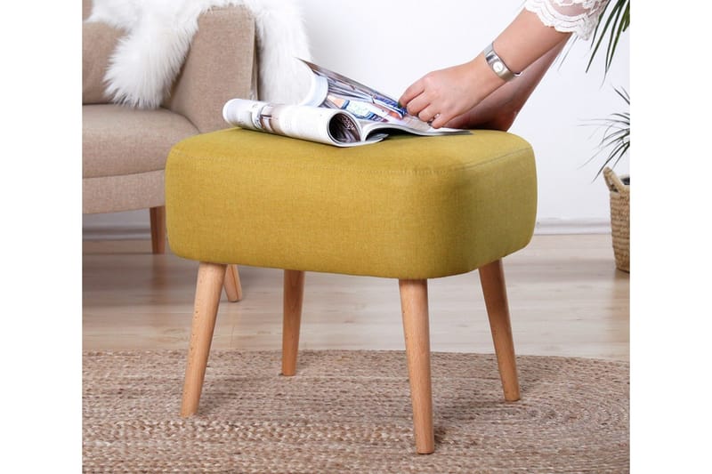 Istuinrahi Eastchester 50 cm - Keltainen - Huonekalut - Tuoli & nojatuoli - Jakkara & jalkarahi - Säkkirahi