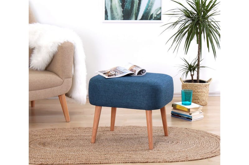 Istuinrahi Eastchester 50 cm - Sininen - Huonekalut - Tuoli & nojatuoli - Jakkara & jalkarahi - Säkkirahi