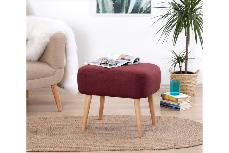 Istuinrahi Eastchester 50 cm - Punainen - Huonekalut - Tuoli & nojatuoli - Jakkara & jalkarahi - Säkkirahi