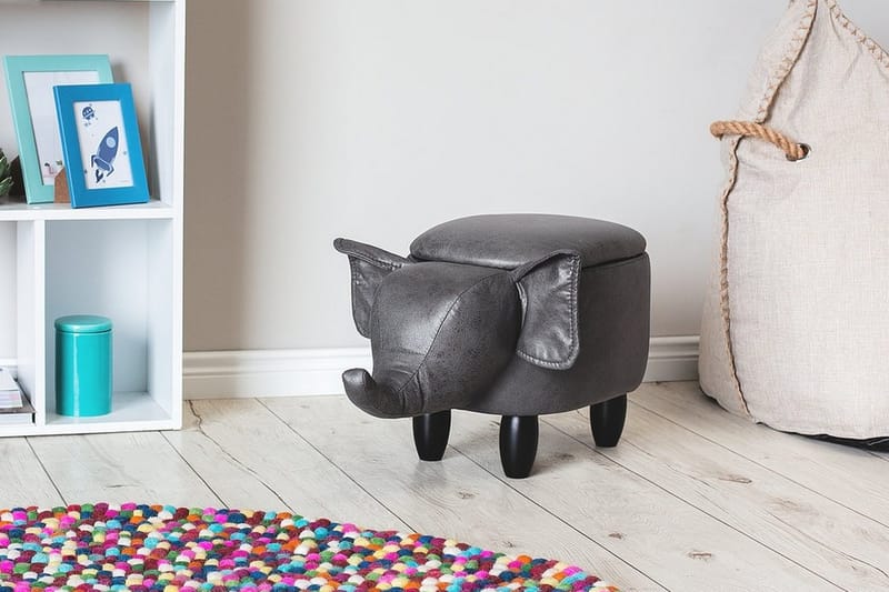 Istuinrahi Elefantti 70 cm - Harmaa - Huonekalut - Tuoli & nojatuoli - Jakkara & jalkarahi - Säkkirahi