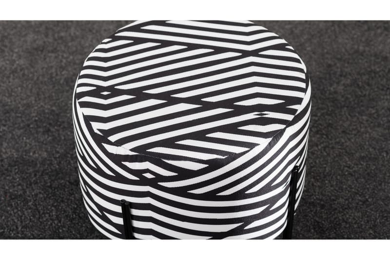 Istuinrahi Gembira - Musta/Valkoinen - Huonekalut - Tuoli & nojatuoli - Jakkara & jalkarahi - Säkkirahi