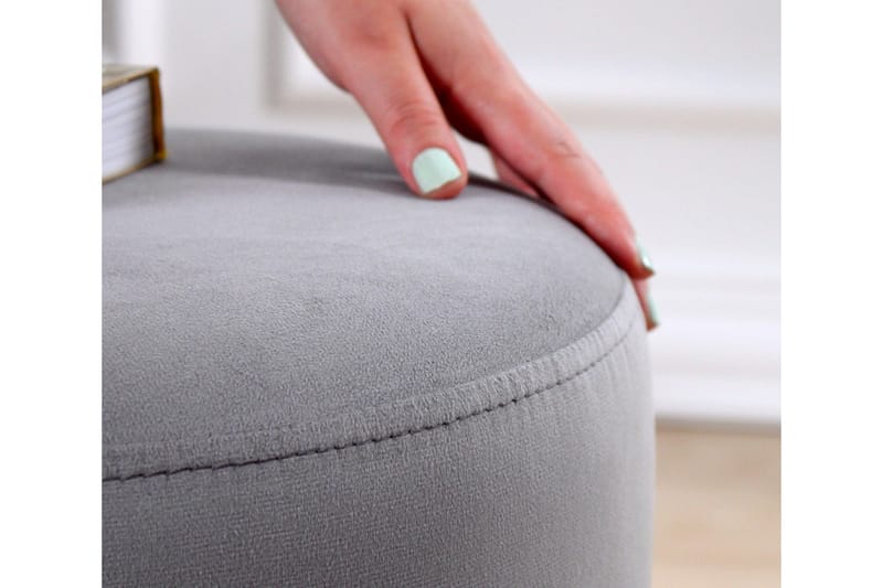 Istuinrahi Gettysburg 38 cm - Harmaa - Huonekalut - Tuoli & nojatuoli - Jakkara & jalkarahi - Säkkirahi