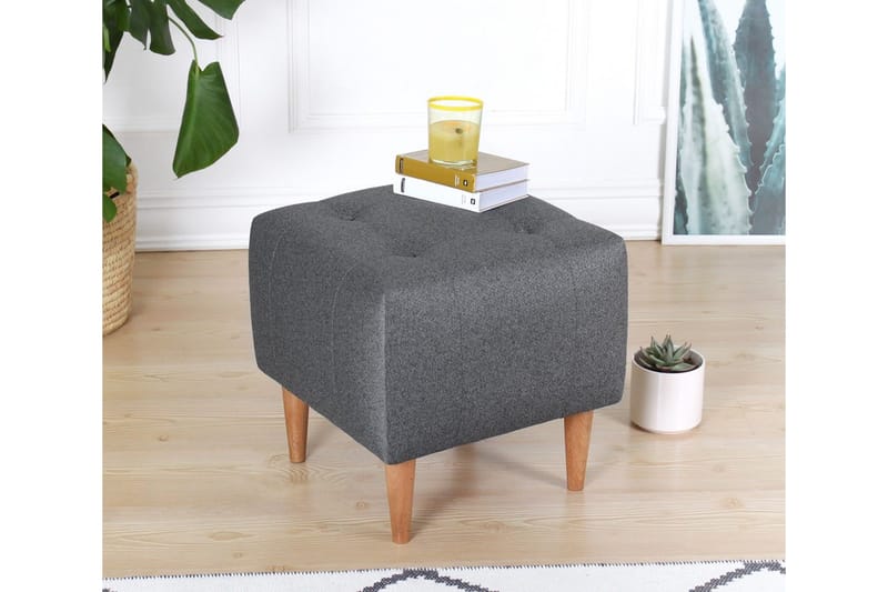 Istuinrahi Hancock 43 cm - Harmaa - Huonekalut - Tuoli & nojatuoli - Jakkara & jalkarahi - Säkkirahi