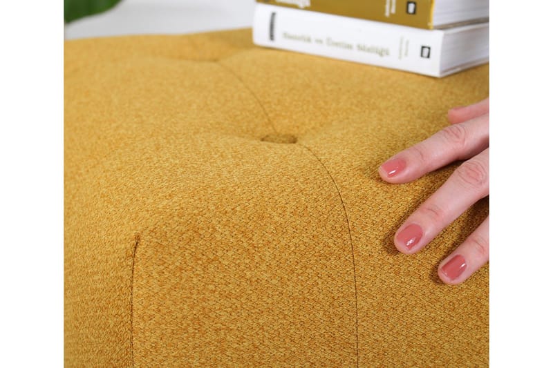 Istuinrahi Hancock 43 cm - Keltainen - Huonekalut - Tuoli & nojatuoli - Jakkara & jalkarahi - Säkkirahi