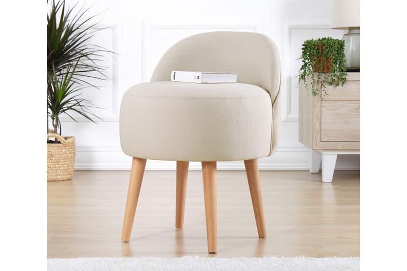 Istuinrahi Hibbing 42 cm - Beige - Huonekalut - Tuoli & nojatuoli - Jakkara & jalkarahi - Säkkirahi
