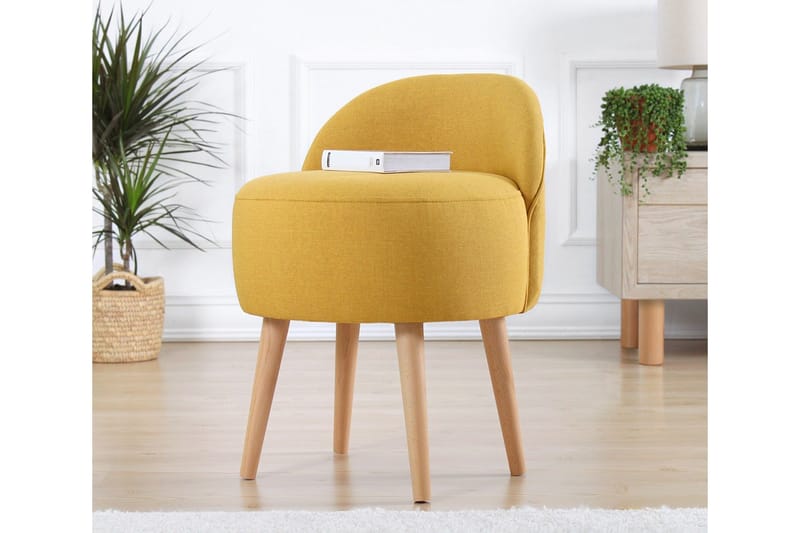 Istuinrahi Hibbing 42 cm - Keltainen - Huonekalut - Tuoli & nojatuoli - Jakkara & jalkarahi - Säkkirahi