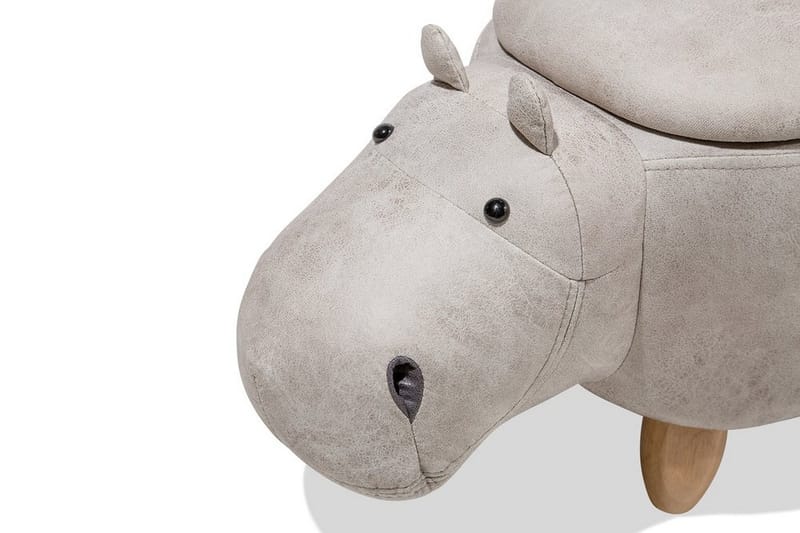 Istuinrahi Hippo 32 cm - Harmaa - Huonekalut - Tuoli & nojatuoli - Jakkara & jalkarahi - Säkkirahi