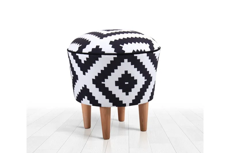 Istuinrahi Inverell 42 cm - Musta - Huonekalut - Tuoli & nojatuoli - Jakkara & jalkarahi - Säkkirahi