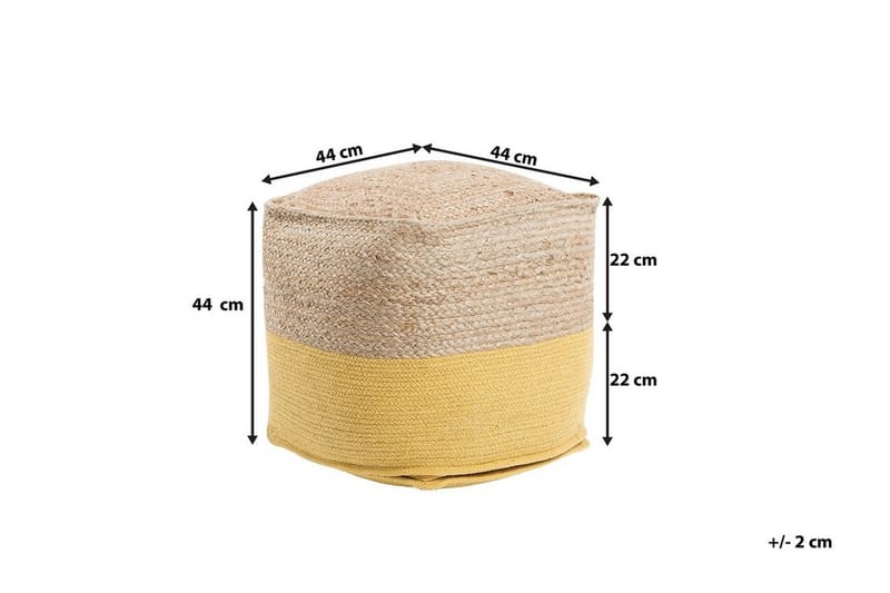 Istuinrahi Kirama 44 cm - Beige - Huonekalut - Tuoli & nojatuoli - Jakkara & jalkarahi - Säkkirahi