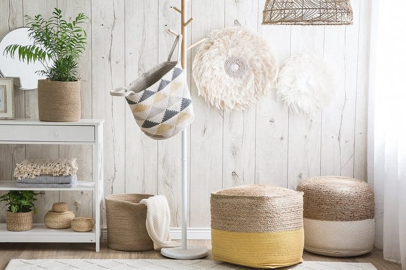 Istuinrahi Kirama 44 cm - Beige - Huonekalut - Tuoli & nojatuoli - Jakkara & jalkarahi - Säkkirahi