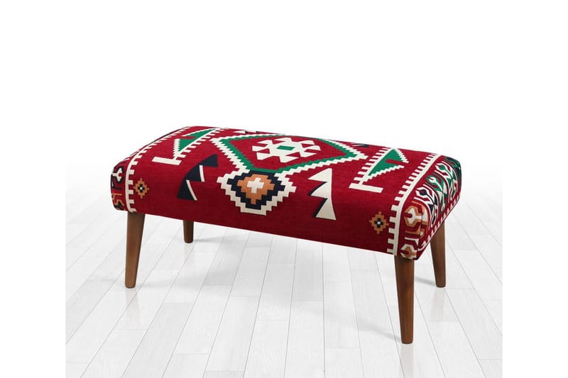 Istuinrahi McMinnville 91 cm - Punainen/Valkoinen - Huonekalut - Tuoli & nojatuoli - Jakkara & jalkarahi - Säkkirahi