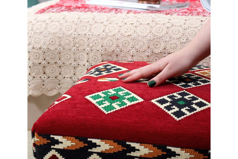 Istuinrahi McMinnville 91 cm - Punainen - Huonekalut - Tuoli & nojatuoli - Jakkara & jalkarahi - Säkkirahi