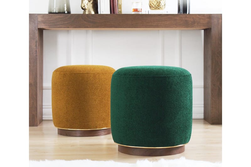 Istuinrahi New Britain 42 cm - Tummanvihreä - Huonekalut - Tuoli & nojatuoli - Jakkara & jalkarahi - Säkkirahi