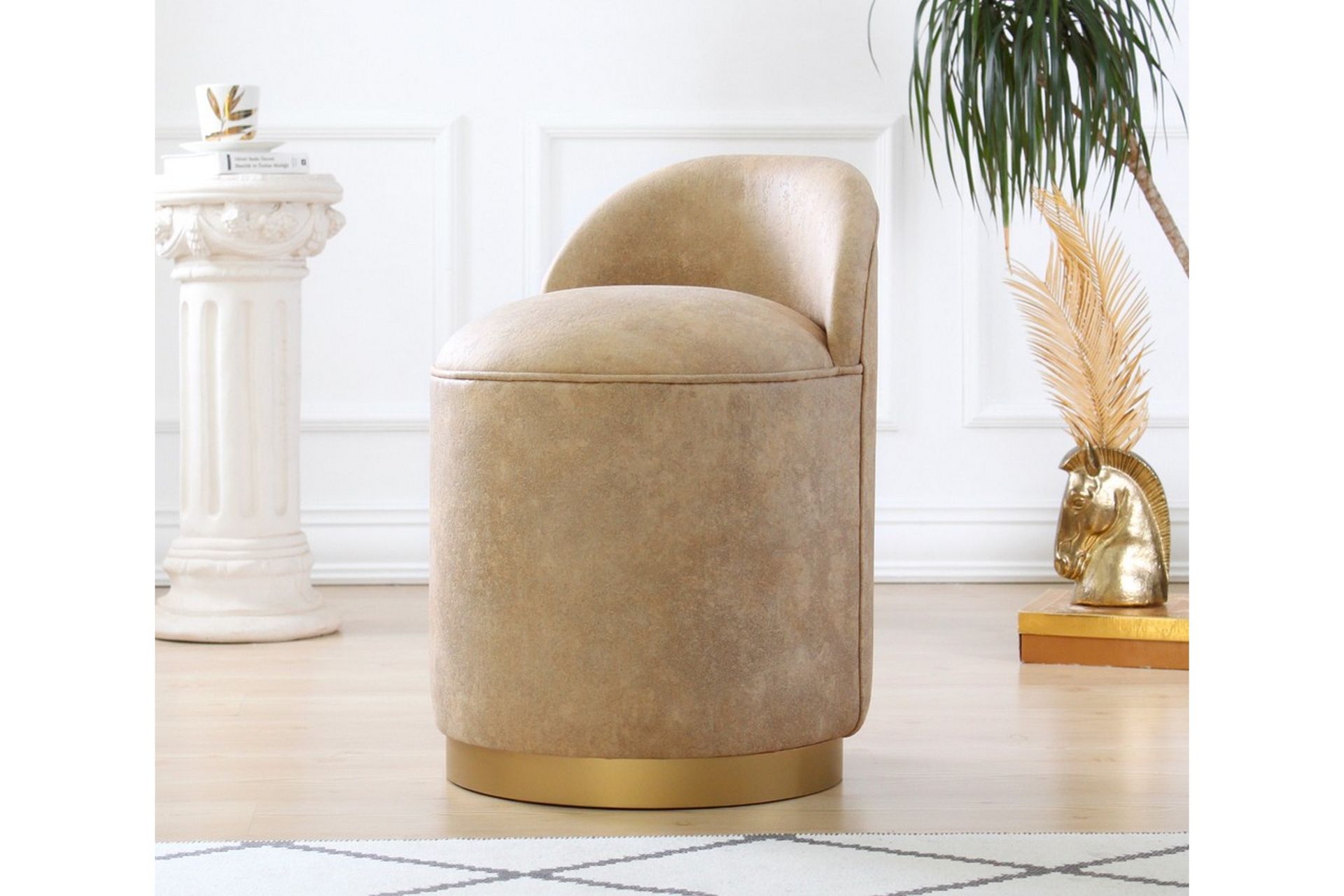 Istuinrahi Ondago 45 cm - Beige - Huonekalut - Tuoli & nojatuoli - Jakkara & jalkarahi - Säkkirahi