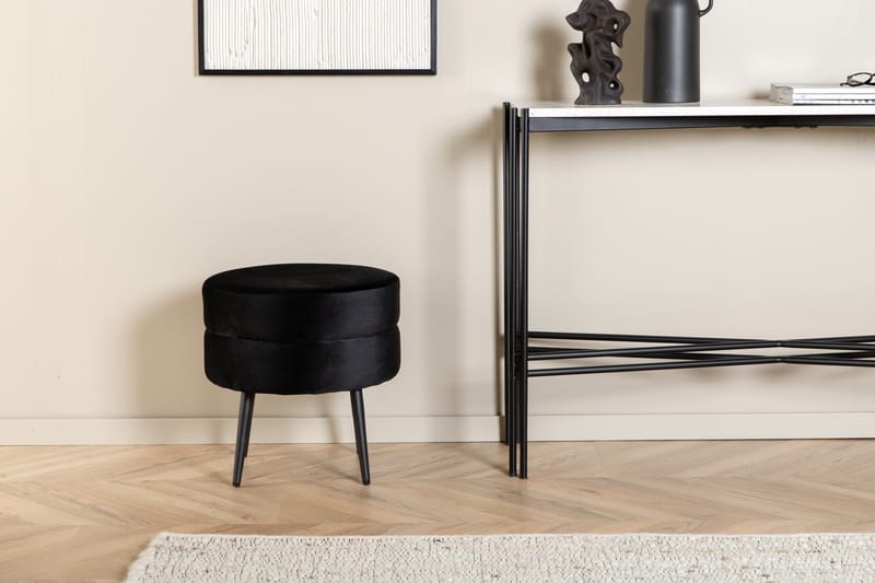 Istuinrahi Otto - Musta - Huonekalut - Tuoli & nojatuoli - Jakkara & jalkarahi - Säkkirahi