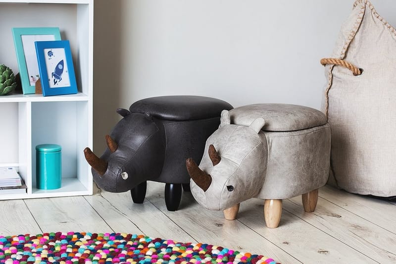 Istuinrahi Rhino 60 cm - Harmaa - Huonekalut - Tuoli & nojatuoli - Jakkara & jalkarahi - Säkkirahi