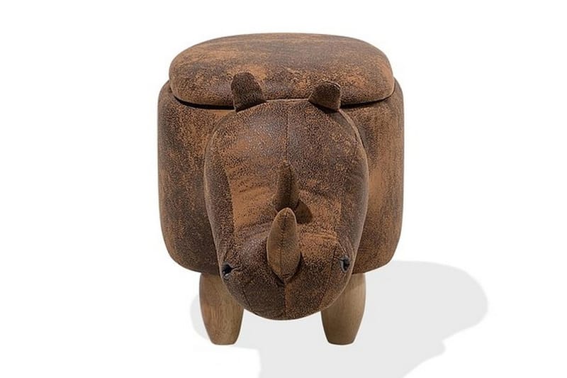 Istuinrahi Rhino 60 cm - Ruskea - Huonekalut - Tuoli & nojatuoli - Jakkara & jalkarahi - Säkkirahi