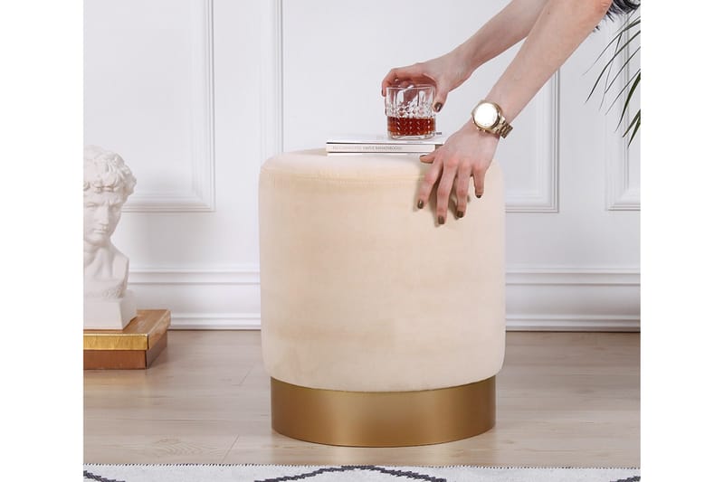 Istuinrahi Rockville 40 cm - Beige - Huonekalut - Tuoli & nojatuoli - Jakkara & jalkarahi - Säkkirahi