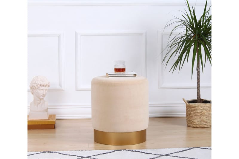 Istuinrahi Rockville 40 cm - Beige - Huonekalut - Tuoli & nojatuoli - Jakkara & jalkarahi - Säkkirahi