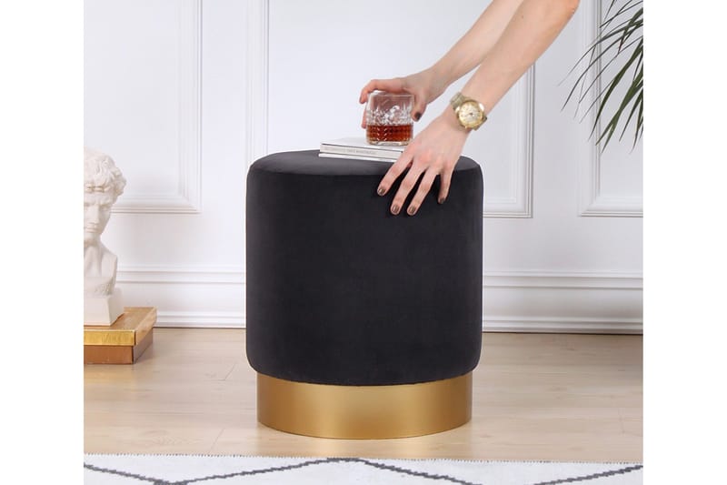 Istuinrahi Rockville 40 cm - Harmaa - Huonekalut - Tuoli & nojatuoli - Jakkara & jalkarahi - Säkkirahi