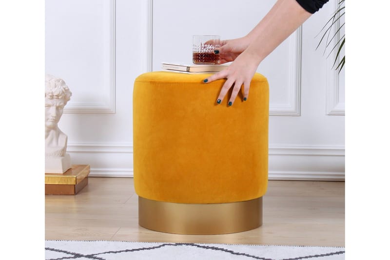 Istuinrahi Rockville 40 cm - Sinappi - Huonekalut - Tuoli & nojatuoli - Jakkara & jalkarahi - Säkkirahi