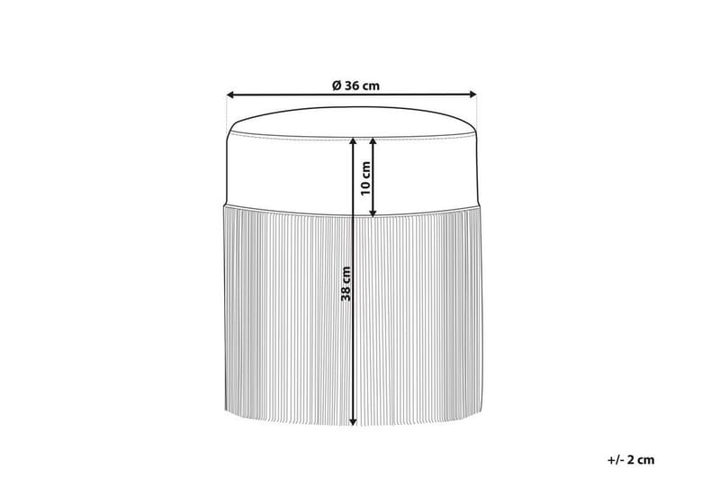 Istuinrahi Sakhia hapsut Sametti - Beige - Huonekalut - Tuoli & nojatuoli - Jakkara & jalkarahi - Säkkirahi