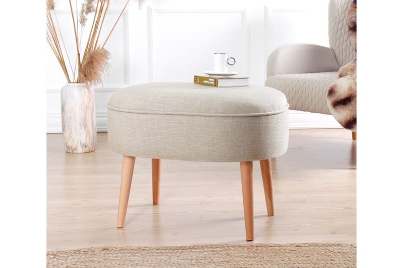 Istuinrahi Simsbury 63 cm - Beige - Huonekalut - Tuoli & nojatuoli - Jakkara & jalkarahi - Säkkirahi