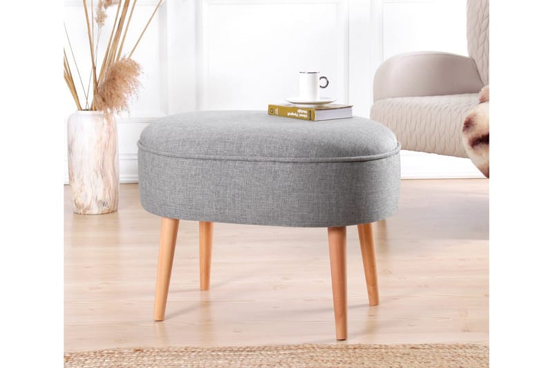 Istuinrahi Simsbury 63 cm - Harmaa - Huonekalut - Tuoli & nojatuoli - Jakkara & jalkarahi - Säkkirahi