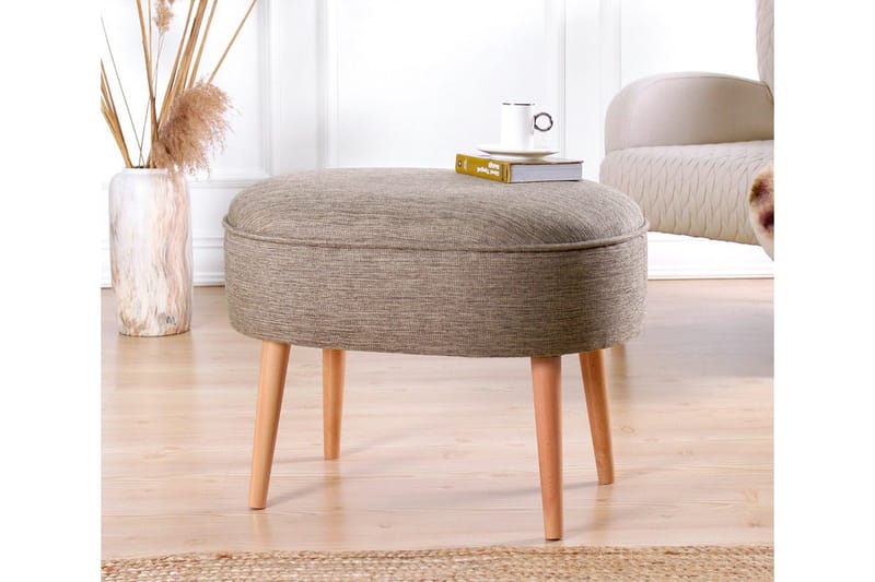 Istuinrahi Simsbury 63 cm - Ruskea - Huonekalut - Tuoli & nojatuoli - Jakkara & jalkarahi - Säkkirahi