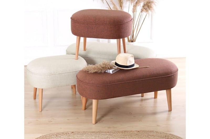 Istuinrahi Simsbury 63 cm - Punainen - Huonekalut - Tuoli & nojatuoli - Jakkara & jalkarahi - Säkkirahi