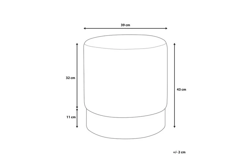 Istuinrahi Sophia 39 cm - Huonekalut - Tuoli & nojatuoli - Jakkara & jalkarahi - Säkkirahi