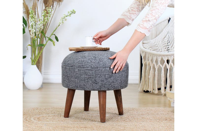 Istuinrahi Taree 45 cm, Harmaa