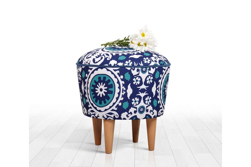 Istuinrahi Thambo 42 cm, Sininen/Valkoinen