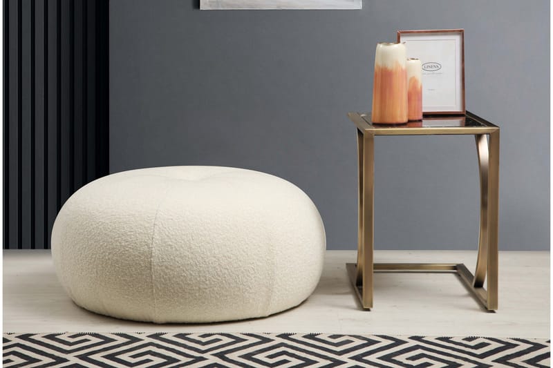 Istuinrahi Tumut 55 cm - Valkoinen - Huonekalut - Tuoli & nojatuoli - Jakkara & jalkarahi - Säkkirahi